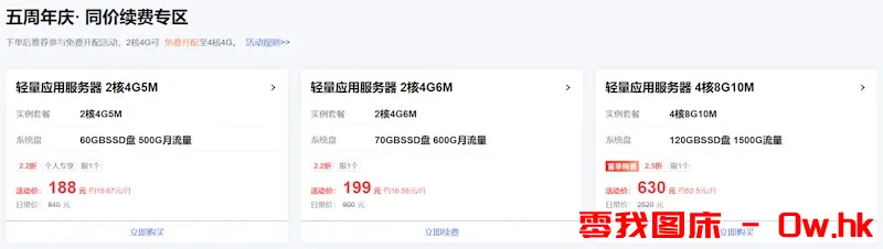 腾讯云轻量服务器五周年 值得续费和新购省钱 - 第3张